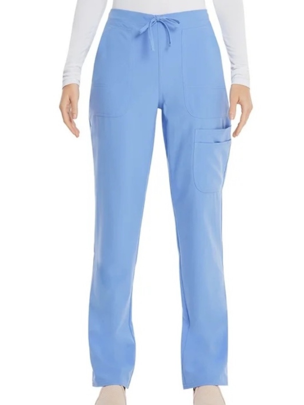 Scrubstar Women's Ciel Blue Scrub Pants EUC small